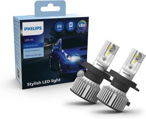 ampoules LED H4 et des kits LED H4 haute puissance 12V et 24V