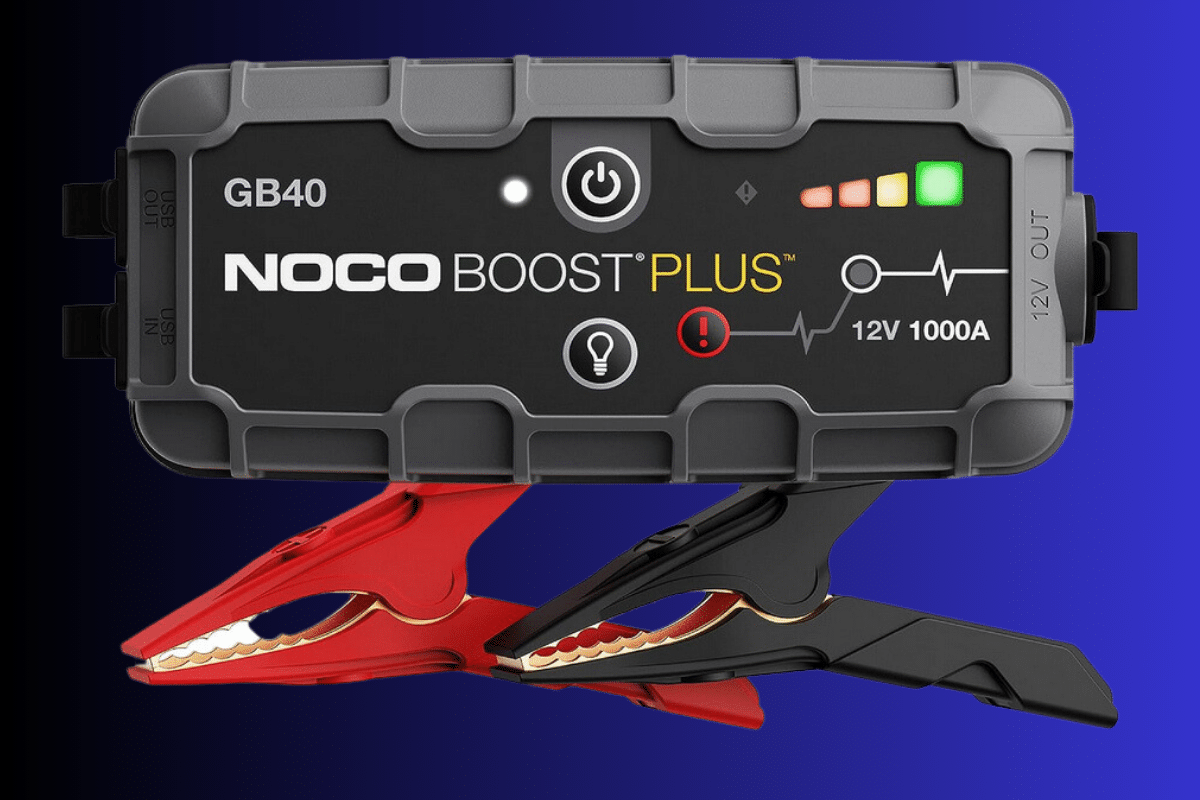 NOCO Boost Plus GB40 1000A 12V Booster Batterie Voiture Lithium UltraSafe,  Chargeur Batterie Portable USB et Câbles de Démarrage pour Moteurs à  Essence Jusqu'à 6,0L et Moteurs Diesel Jusqu'à 3,0L : 