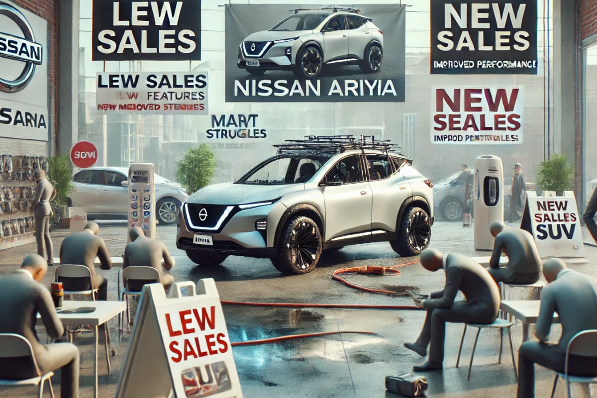 Pourquoi le Nissan Ariya ne séduit pas sur le marché des SUV électriques et comment il compte inverser la tendance !