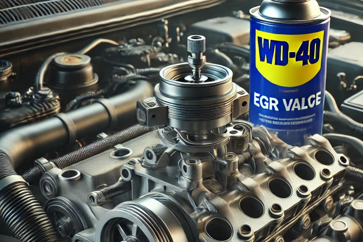 nettoyer la vanne EGR avec du WD-40